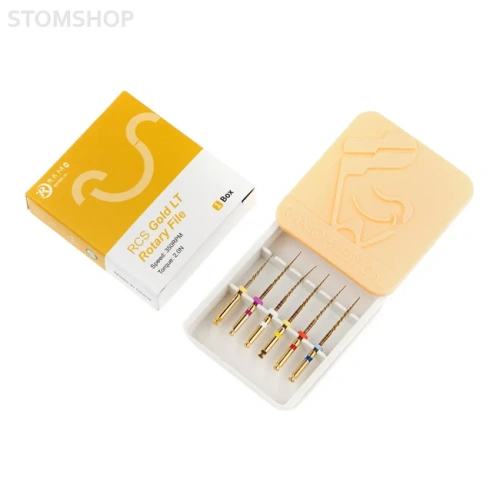 RCS Gold LT - машинные файлы, размеры SX (Open File), S1, S2, F1, F2, F3, длина 21 мм, 6 шт. | Ramo Medical (Китай)