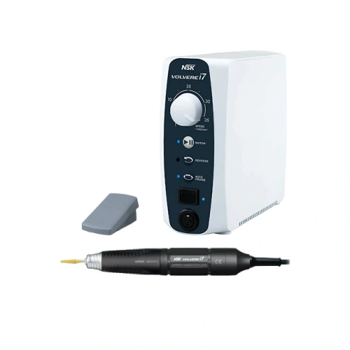 VOLVERE i7 RM - зуботехнический микромотор GX35RM-B c наконечником UHR45C, 35 000 об/мин, с педалью FC-72 | NSK Nakanishi (Япония)