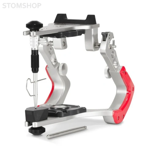Arto XP 2s + Adesso Multisplit Junior - артикулятор с монтажными пластинами, среднеанатомический Non-Arcon, с функцией бокового смещения, 126 мм | Baumann Dental GmbH (Германия)