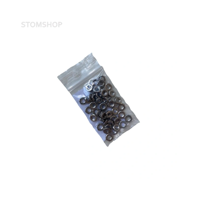 Gamma Dental 06-231550 - артикуляционные пластины с гайками в комплекте, 50 шт. | Gamma Dental (Австрия)