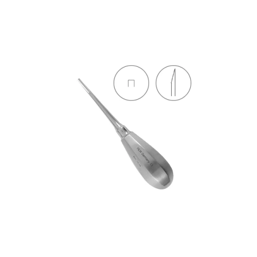 Элеватор Bein, зубчатый, 3 мм (13-7BZ) | HLW Dental Instruments (Германия)