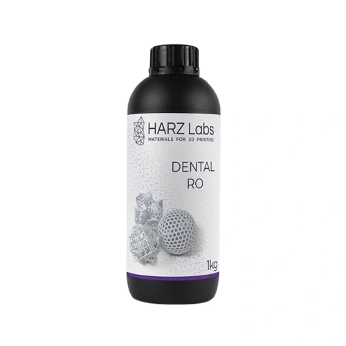 HARZ Labs Dental RO - фотополимерная смола с рентгеноконтрастным наполнителем для проведения компьютерной томографии, цвет белый, 1 кг | HARZ Labs (Россия)