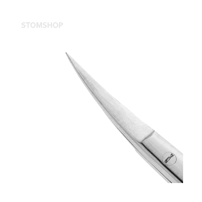 Ножницы хирургические изогнутые Castroviejo TC, 140 см | HLW Dental Instruments (Германия)