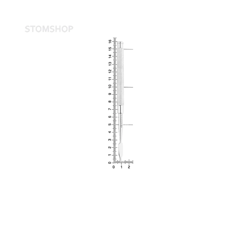 Долото хирургическое Ochsenbein, форма 1, 16,5 см | HLW Dental Instruments (Германия)