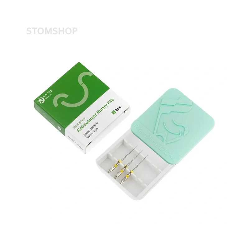 RCS Silver Retreatment - машинные файлы, размер 20/07, 22 мм, 3 шт. | Ramo Medical (Китай)
