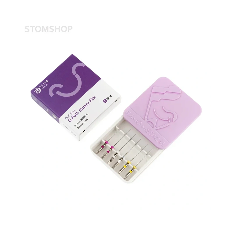 RCS Silver G Path - машинные файлы, размеры 13/02, 16/02, 19/02, длина 31 мм, 6 шт. | Ramo Medical (Китай)