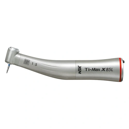 Ti-Max X85L - повышающий угловой наконечник с оптикой, 1:5 | NSK Nakanishi (Япония)