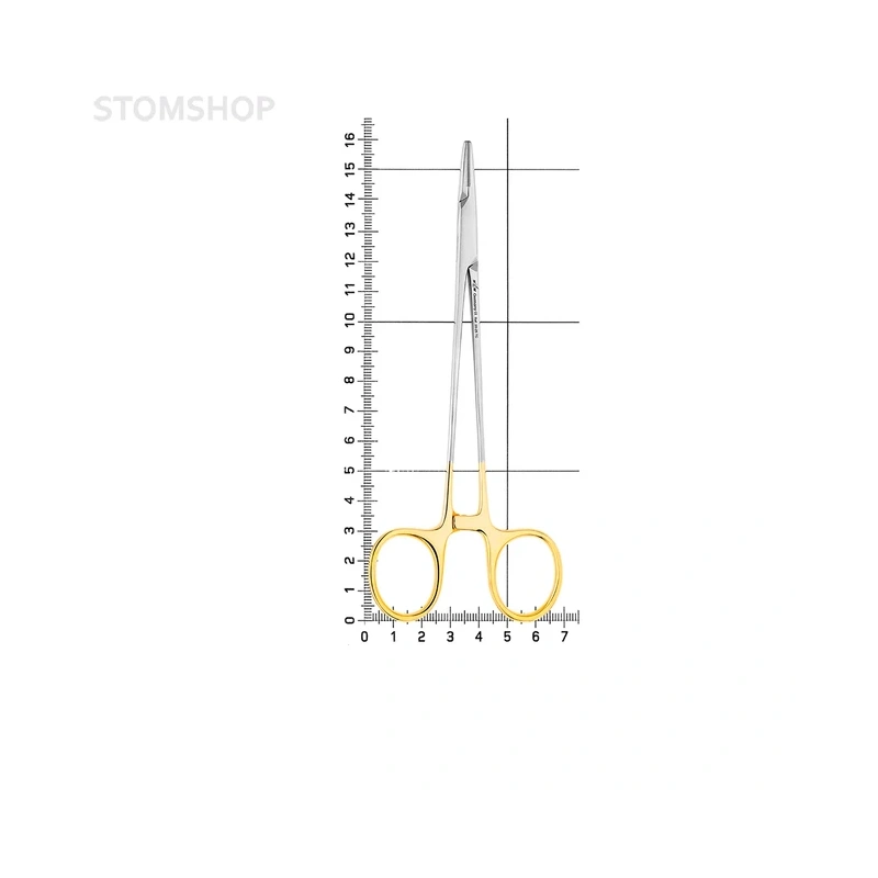 Иглодержатель хирургический прямой Mayo-Hegar TC, длина 160 мм | HLW Dental Instruments (Германия)