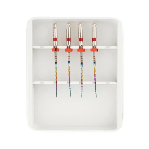 RCS Rainbow ONE - машинные файлы, размер 25/04, длина 25 мм, 4 шт. | Ramo Medical (Китай)