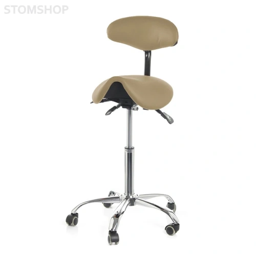 SmartStool S03B - эргономичный классический стул-седло со спинкой | Smartstool (Россия)