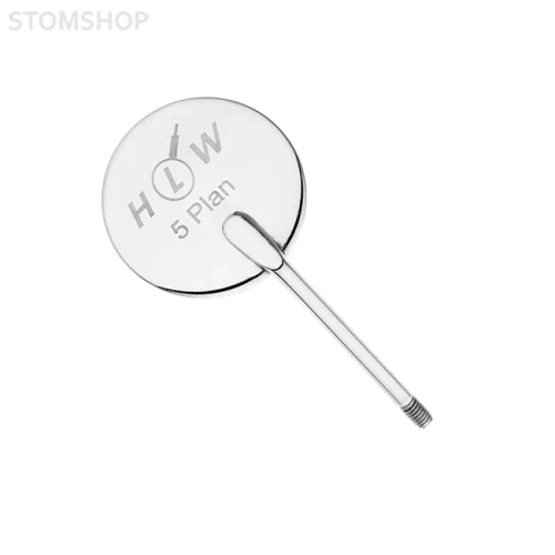 Зеркало стоматологическое №5, 24 мм (упак 12 шт) | HLW Dental Instruments (Германия)