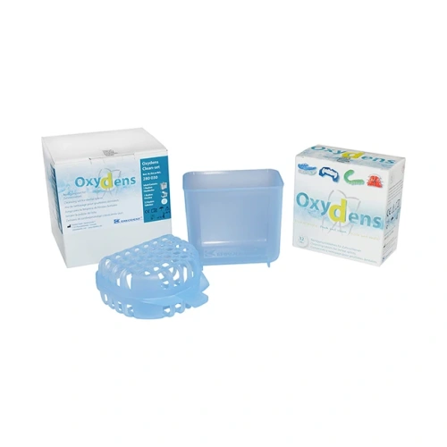 Oxydens Clean-Set - набор для очистки зубных шин | Erkodent (Германия)
