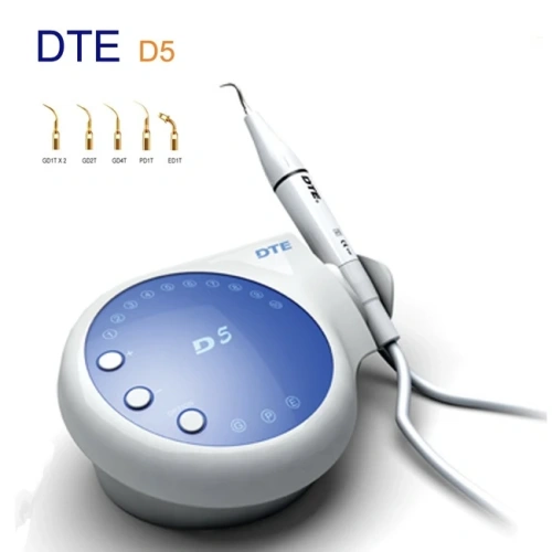 DTE-D5 - портативный ультразвуковой скалер, 6 насадок в комплекте | DTE (Китай)