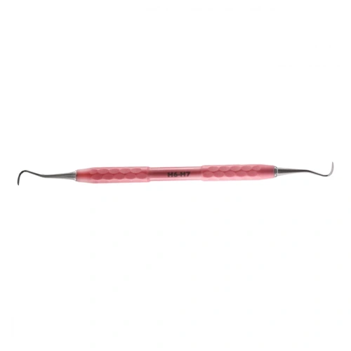 Скейлер пародонтологический Hygienist est двухсторонний, форма #H6/H7, ручка Toiro | YDM (Япония)