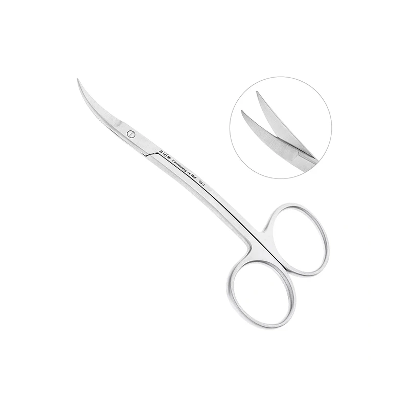 Ножницы хирургические двойной изгиб La Grange,115 мм | HLW Dental Instruments (Германия)