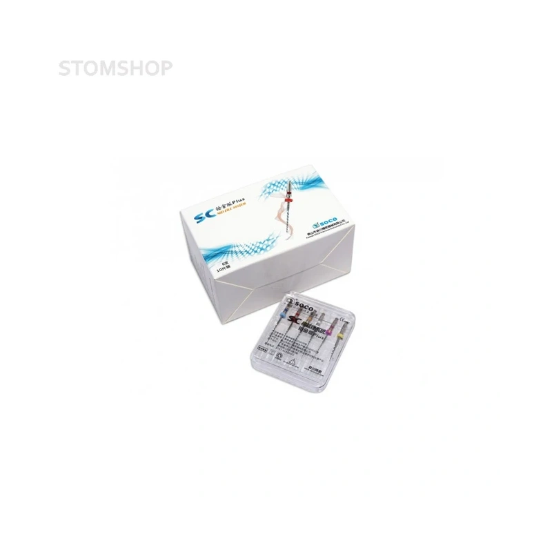 SOCO SC PLUS - машинные файлы с памятью формы, длина 21-25 мм, 6 шт. | SOCO (Китай)