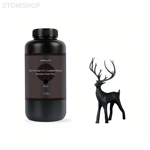 Creality 3D Printer UV Curable Resin Black - фотополимерная смола для 3D-печати, цвет черный, 1 кг | Creality (Китай)