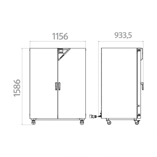 Binder FED 720 - стерилизатор горячим воздухом, 720 л | Binder GmbH (Германия)