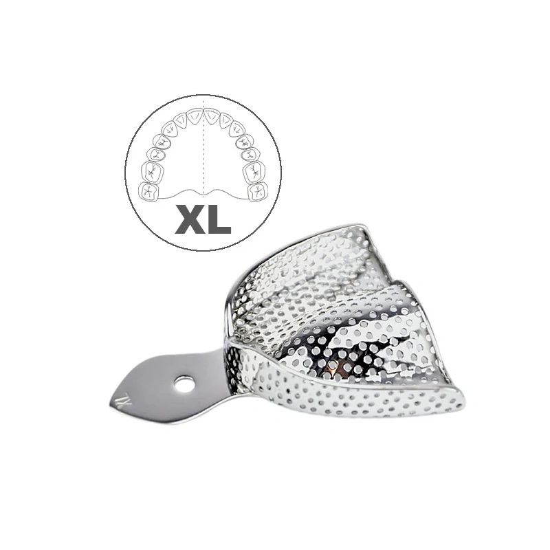 Ложка слепочная верхняя с перфорацией, XL | HLW Dental Instruments (Германия)