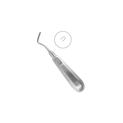 Элеватор апикальный, изогнутый от себя 3 мм | HLW Dental Instruments (Германия)