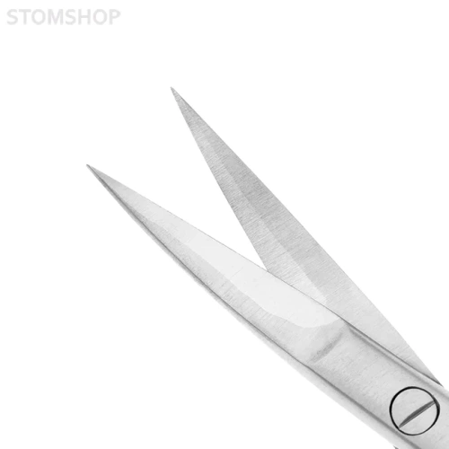 Ножницы хирургические изогнутые Castroviejo-Gomel TC, 140 мм | HLW Dental Instruments (Германия)
