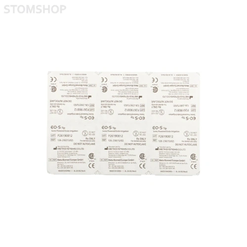 EQ-S Tip 15/.02 - насадки для эндоирригатора EQ-S, 30 шт. | Meta Biomed (Ю. Корея)