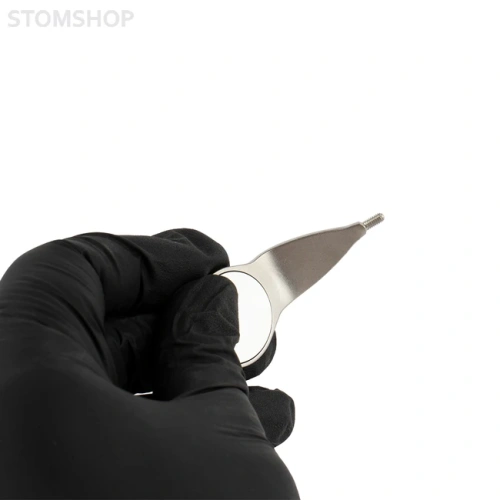 MEGA FS Rhodium - стоматологическое родиевое зеркало, 24 мм | Hahnenkratt (Германия)