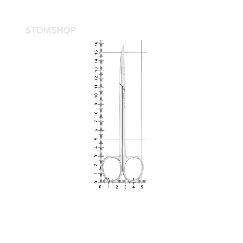 Ножницы хирургические изогнутые Kelly, 160 мм | HLW Dental Instruments (Германия)