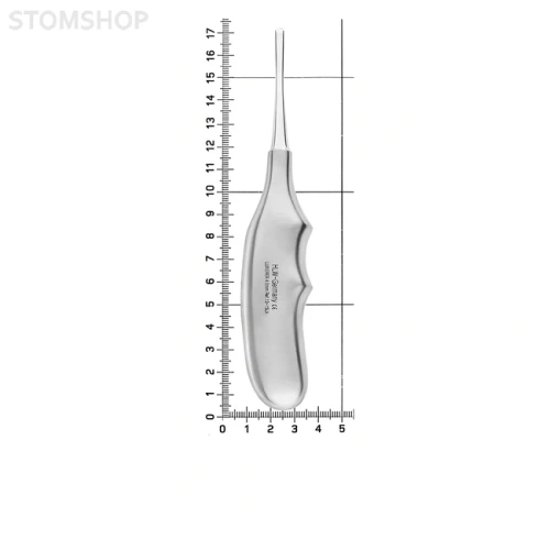 Люксатор изогнутый, 4 мм (13-15LX) | HLW Dental Instruments (Германия)