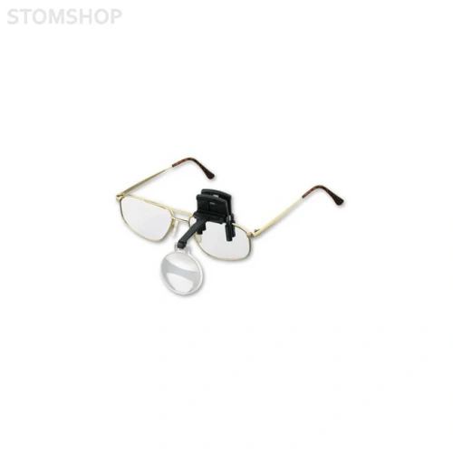Eschenbach LaboCLIP - лупа монокулярная с креплением на клипсе, диаметр линзы 40 мм, увеличение 7.0х, рабочее расстояние 32 мм | Eschenbach Optik (Германия)