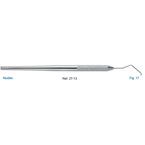 Зонд одностороний гибкий, форма 17 | HLW Dental Instruments (Германия)