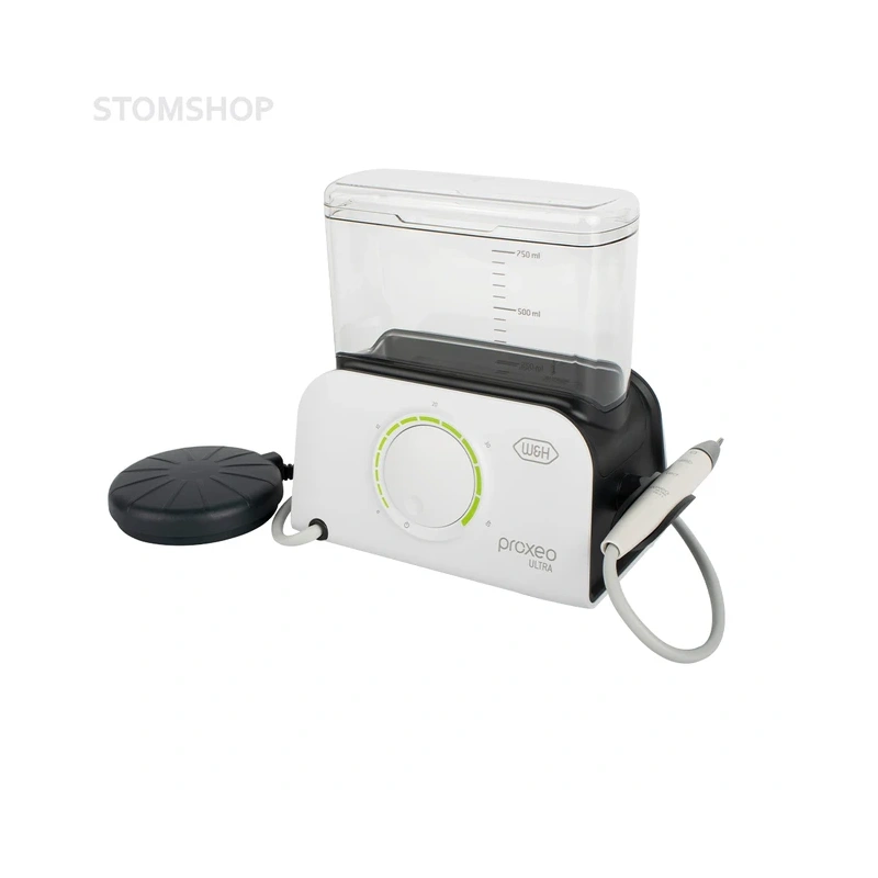 Proxeo Ultra PB-520 - пьезоскалер со светом под соединение W&H/EMS/Mectron, с проводной педалью, в комплекте 3 насадки (1U, 2U, 1P) | W&H DentalWerk (Австрия)