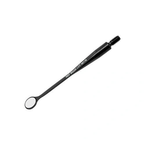BLACK MICROflex ultra - стоматологическое ультраяркое микрозеркало с гнущейся ручкой, антибликовое DLC-покрытие, диаметр 5 мм | Hahnenkratt (Германия)