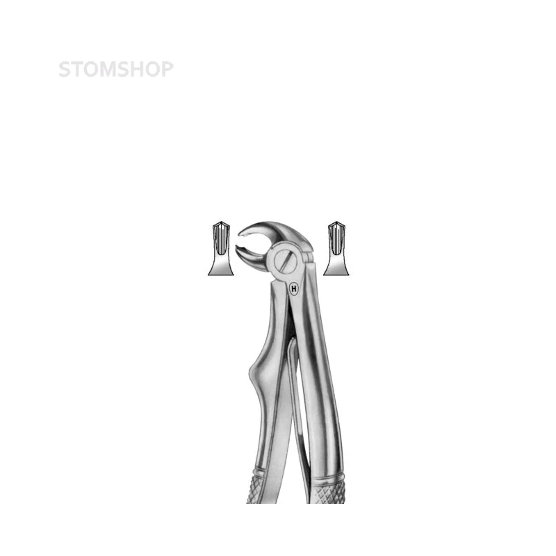 HSA 345-06 - щипцы детские Klein для удаления нижних моляров, форма 6 | Karl Hammacher GmbH (Германия)