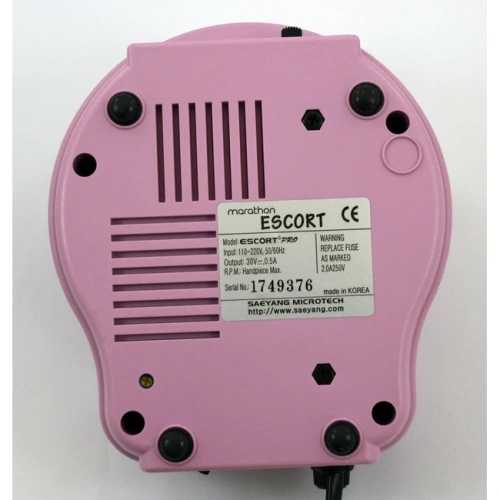 Marathon Escort II PRO NAIL - косметологический аппарат для маникюра с наконечником SH20N, 30000 об/мин, 45 Вт, педаль SFP-22 | Saeyang Microtech (Ю. Корея)