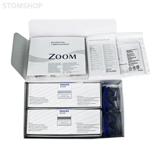 Philips Zoom! Chairside Double Kit - двойной набор для отбеливания с улучшенным гелем (для 2-х пациентов) | Philips (Нидерланды)