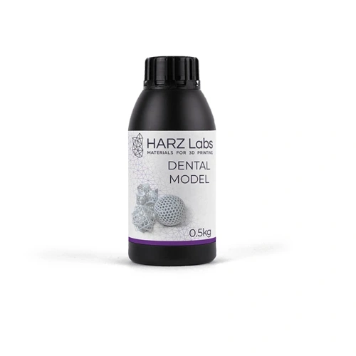 HARZ Labs Dental Model Bone - фотополимерная смола для печати стоматологических демонстрационных моделей, цвет слоновая кость, 0.5 кг | HARZ Labs (Россия)
