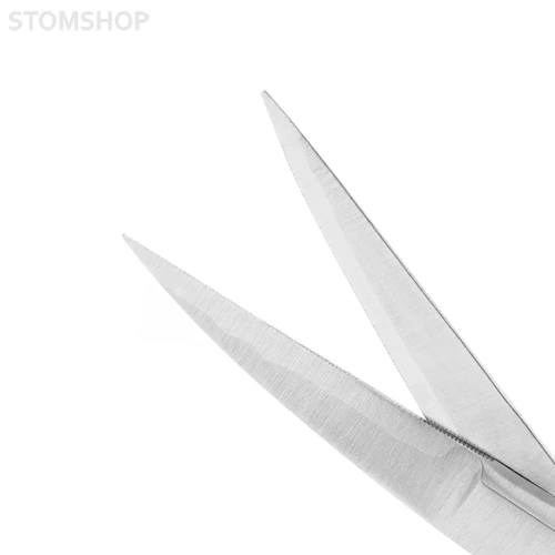 Ножницы хирургические изогнутые Kelly TC, 160 мм зубчатая поверхность | HLW Dental Instruments (Германия)