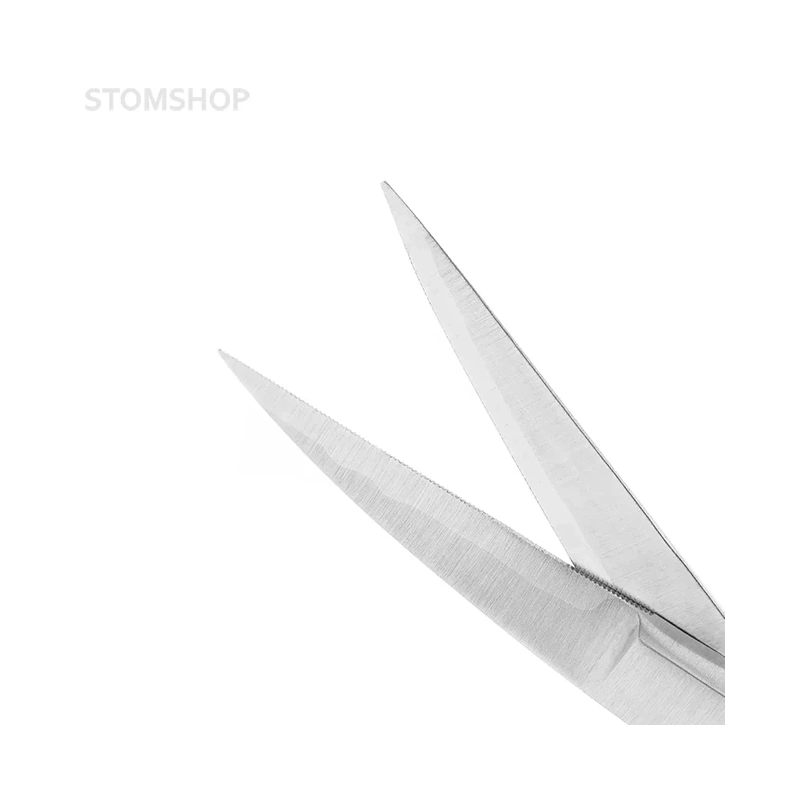 Ножницы хирургические изогнутые Kelly TC, 160 мм зубчатая поверхность | HLW Dental Instruments (Германия)