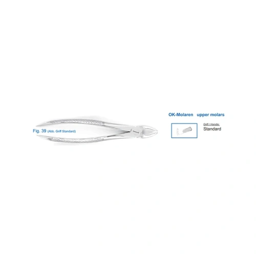 Щипцы для удаления зубов детские верхние, моляры (11-39) | HLW Dental Instruments (Германия)