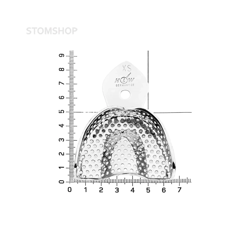 Ложка слепочная верхняя с перфорацией, XS | HLW Dental Instruments (Германия)