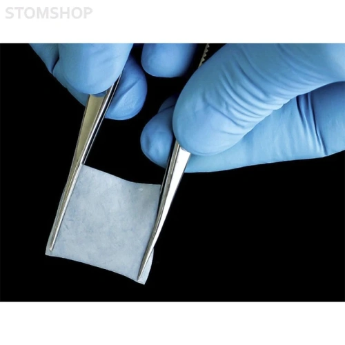 bioPLATE Membrane Barrier - биорезорбируемая двухслойная барьерная мембрана, размер 25х25 мм | Cardioplant (Россия)