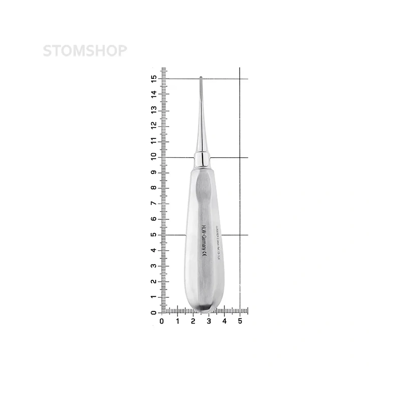 Люксатор прямой, 2 мм (13-1LX) | HLW Dental Instruments (Германия)