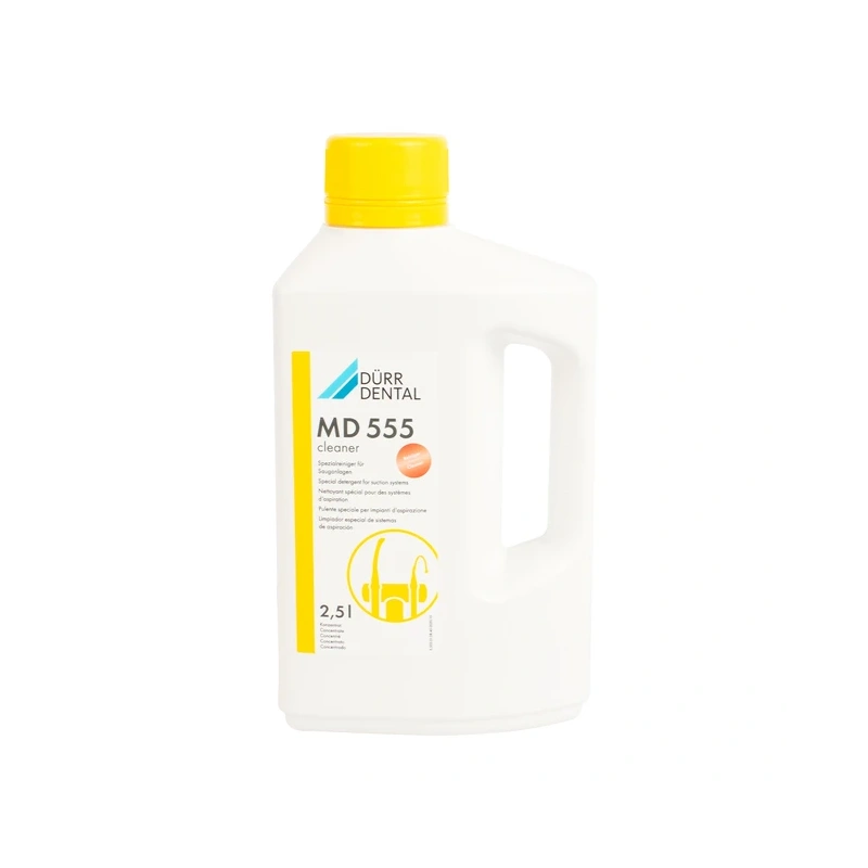 MD 555 cleaner - средство для очистки аспирационных систем, 2,5 л | D?rr Dental (Германия)