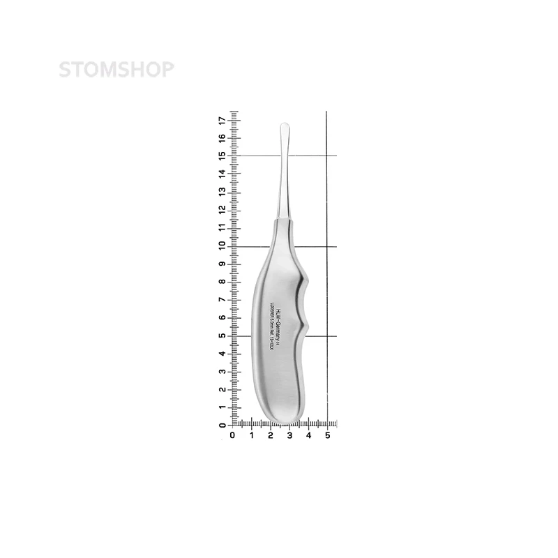 Люксатор прямой, 5 мм (13-12LX) | HLW Dental Instruments (Германия)