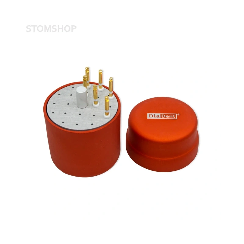 Small Round Box - круглый бокс для хранения 20 эндодонтических файлов | DiaDent (Ю. Корея)