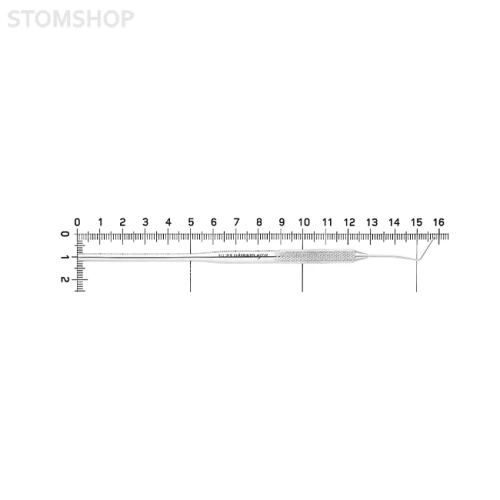 Зонд односторонний гибкий, форма 33 | HLW Dental Instruments (Германия)