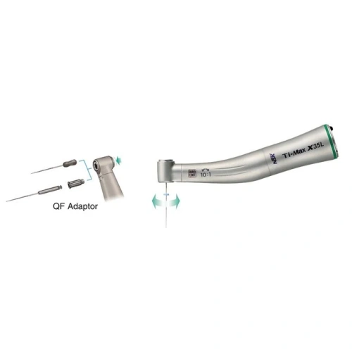 Ti-Max X35L - угловой наконечник с оптикой, 10:1 | NSK Nakanishi (Япония)