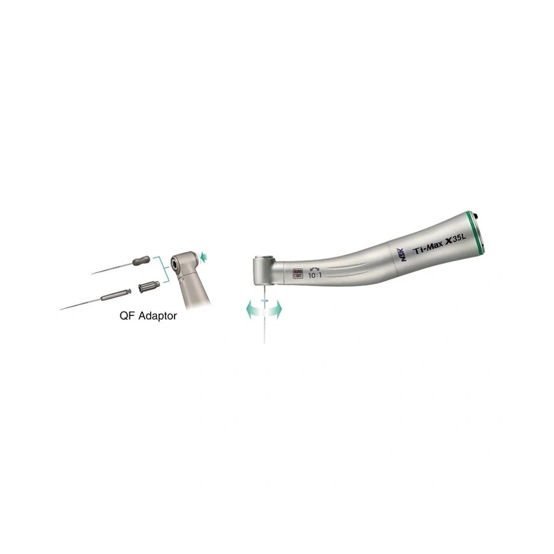 Ti-Max X35L - угловой наконечник с оптикой, 10:1 | NSK Nakanishi (Япония)