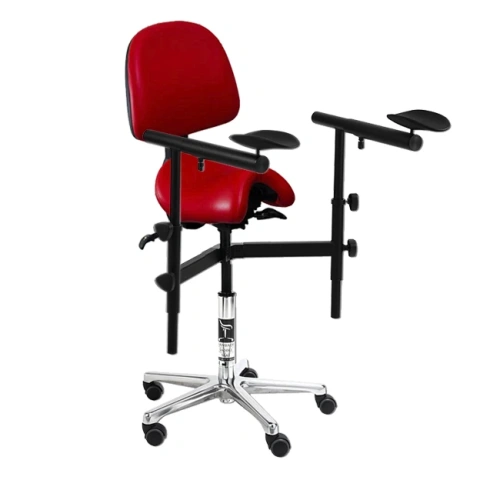 Bambach MS - эрготерапевтический стул-седло для работы с микроскопом | Bambach (Германия)